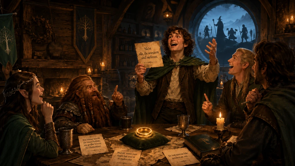 Herr der Ringe Zitate Cover