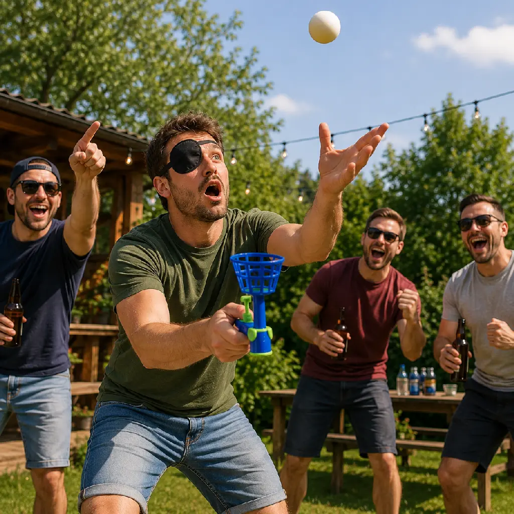 2D Flip Ball - Reaktionsspiel für JGAs und Kindergeburtstag