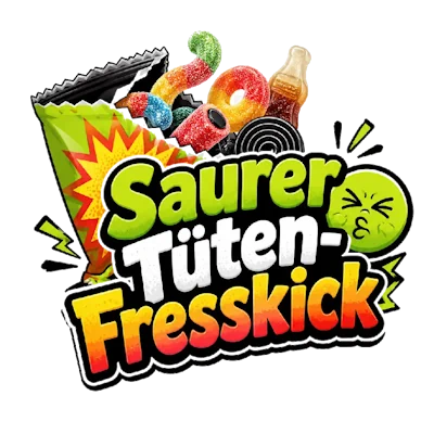 Saure Tüten Fresskick Logo - Wissensspiel mit Köpfchen