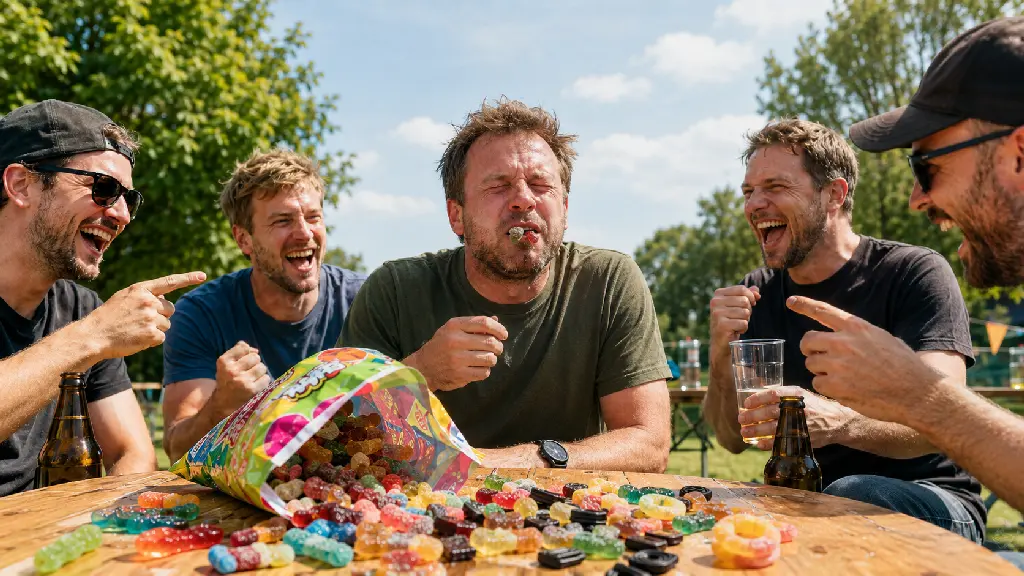Saure Tüten Fresskick - Wissensspiel mit Köpfchen