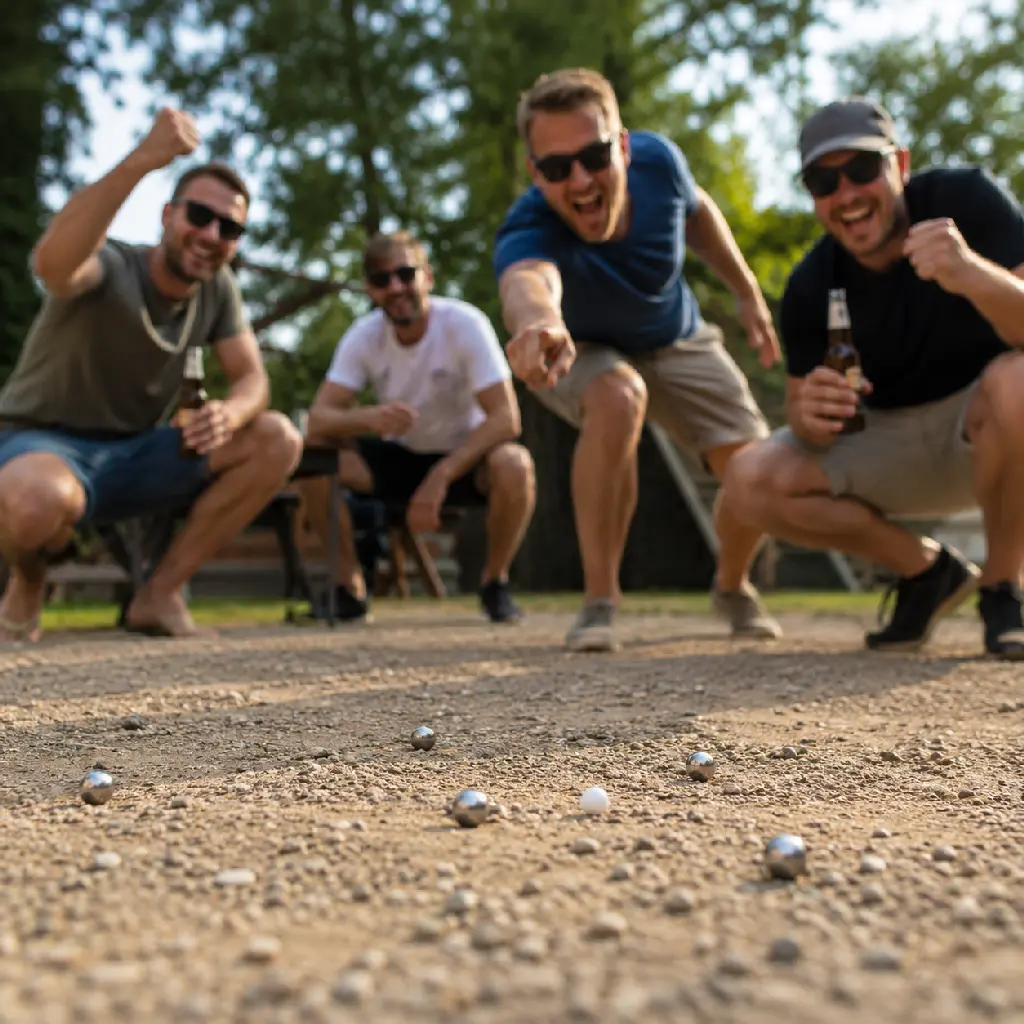 Mini Boule - Geschicklichkeitsspiel und Sportspiel sehr chillig
