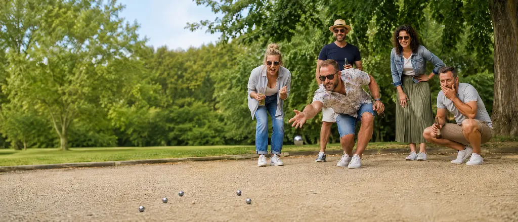 Miniboule - Geschicklichkeitsspiel und Sportspiel sehr chillig
