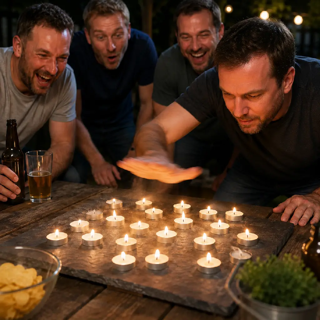 Teelichtmörder - Geschicklichkeitsspiel mit Flammen